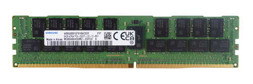 RAM-geheugen 1x 64GB Samsung ECC LOAD REDUCED DDR4 4Rx4 2933MHz PC4-23400 LRDIMM | M386A8K40DM2-CVF