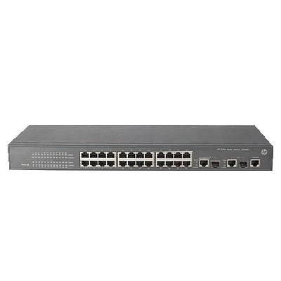 Schakelaar HPE JG223A 24x 10/100 2x SFP