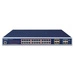 Schakelaar Planet GS-5220-24PL4XR 16x 1Gb 4x RJ-45/SFP+ 600 W PoE+