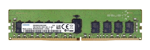 RAM-geheugen 1x 16GB Samsung ECC REGISTERED DDR4 1Rx4 2666MHz PC4-21300 RDIMM | M393A2K40CB2-CTD