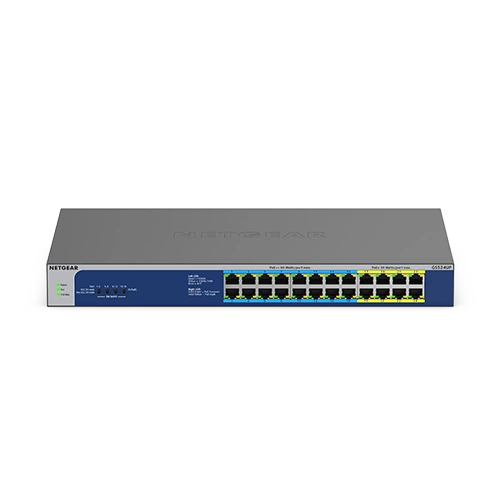 Schakelaar Netgear GS524UP-100EUS 24x 1Gb 480 W PoE++