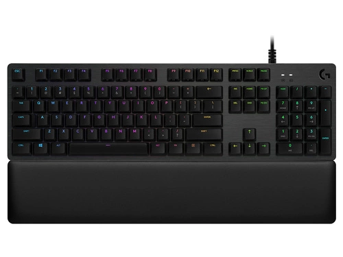 Bedraad toetsenbord Logitech G G513 CARBON LIGHTSYNC RGB Mechanical Gaming Keyboard, GX Brown QWERTY