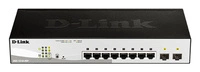 Schakelaar D-Link DGS-1210-08P 8x 1Gb 2x SFP 45 W PoE+
