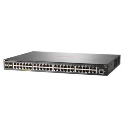 Schakelaar HPE JL256A 48x 10/100/1000 4x SFP+ 370 W PoE+