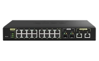 Schakelaar QNAP QSW-M2116P-2T2S 16x 2.5Gb | 2x 10Gb 2x SFP+ 280 W PoE+/PoE++