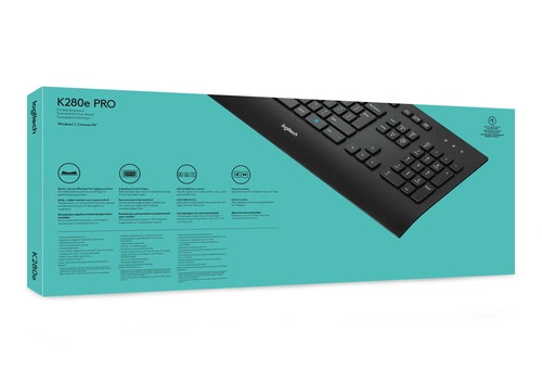 Bedraad toetsenbord Logitech K280E Pro f/ Business QWERTY