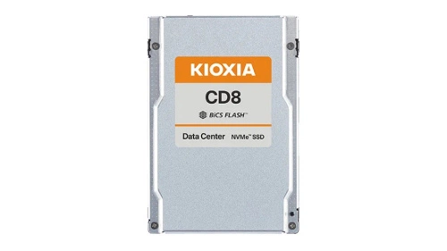 SSD-schijf Kioxia CD8-R 3,84TB U.2 NVMe TLC | KCD8XRUG3T84