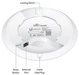 Toegangspunt Ubiquiti UAP-NANOHD-5 2.4 GHz | 5 GHz 1733 Mbps 802.11a/b/g/n/ac-wave2