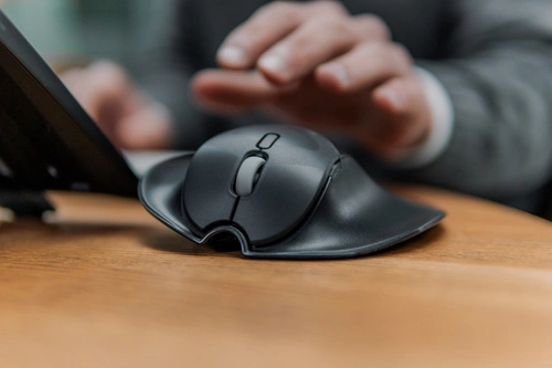 Draadloze muis Bakker Elkuizen HandshoeMouse Shift Bluetooth BNEPS210RLW