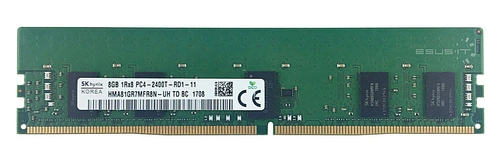 RAM-geheugen 1x 8GB Hynix ECC REGISTERED DDR4 1Rx8 2400MHz PC4-19200 RDIMM | HMA81GR7MFR8N-UH