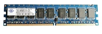 RAM-geheugen 1x 2GB Nanya ECC UNBUFFERED DDR2 800MHz PC2-6400 UDIMM | NT2GT72U8PD0BY-AD