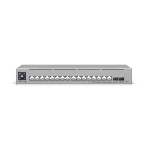 Schakelaar Ubiquiti USW-Pro-Max-16-PoE 12x 10/100/1000  4x 1000/2500  2x SFP+ 180 W PoE+/PoE++