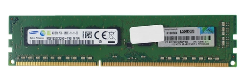 RAM-geheugen 1x 4GB Samsung ECC UNBUFFERED DDR3 2Rx8 1600MHz PC3-12800 UDIMM | M391B5273DH0-YK0