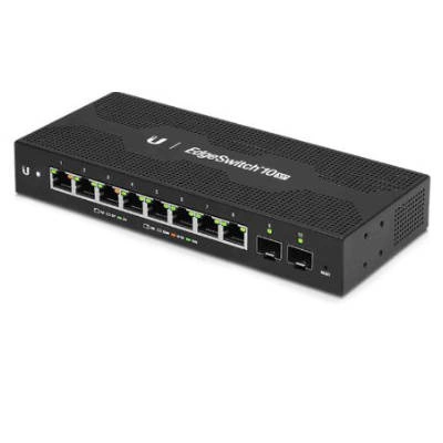 Schakelaar Ubiquiti ES-10XP 8x 10/100/1000 2x SFP Passive PoE