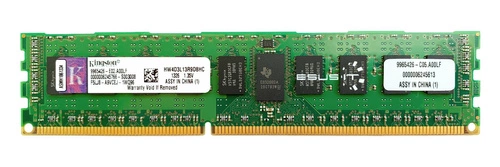 RAM-geheugen 1x 4GB Kingston ECC REGISTERED DDR3 2Rx8 1333MHz PC3-10600 RDIMM | HW4D3L13R9D8HC