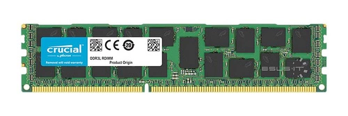 RAM-geheugen 1x 16GB Crucial ECC REGISTERED DDR3 1866MHz PC3-14900 RDIMM | CT16G3ERSDD4186D