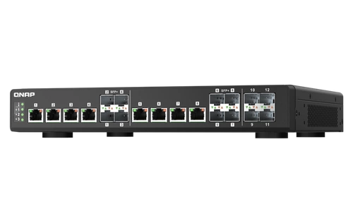 Schakelaar QNAP QSW-IM1200-8C 1x 1Gb 4x SFP+ 8x RJ-45/SFP+