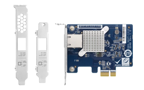 Netwerkkaarten QNAP QXG-5G1T-111C 1x RJ-45 5Gb
