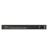 Schakelaar Netgear GSM4212P-100EUS 10x 1Gb 2x SFP 125 W PoE+
