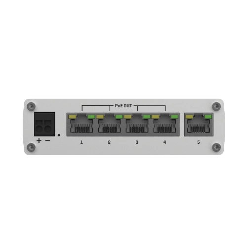 Schakelaar Teltonika TSW101 5x 1Gb 60 W PoE+