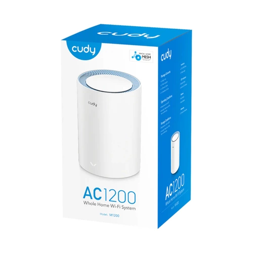 Toegangspunt Cudy M1200(1-PACK) 2.4 GHz | 5 GHz 867 Mbps 802.11 a/b/g/n/ac