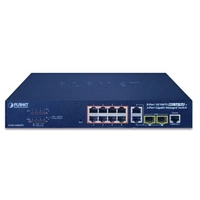 Schakelaar Planet GSD-1008HP 10x 1Gb 120 W PoE+
