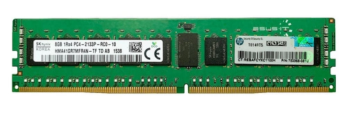 RAM-geheugen 1x 8GB Hynix ECC REGISTERED DDR4 1Rx4 2133MHz PC4-17000 RDIMM | HMA41GR7MFR4N-TF