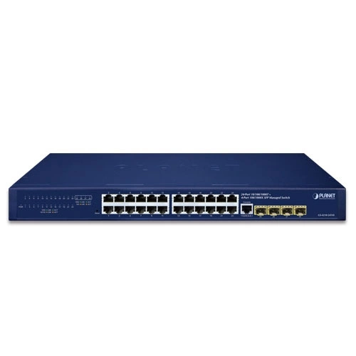 Schakelaar Planet GS-4210-24T4S 20x 1Gb 4x RJ-45/SFP
