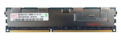 RAM-geheugen 1x 8GB Hynix ECC REGISTERED DDR3 1333MHz PC3-10600 RDIMM | HMT31GR7AFR4C-H9