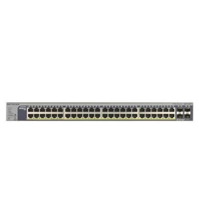 Schakelaar Netgear GS752TP-200EUS 48x 10/100/1000 4x SFP 380 W PoE+