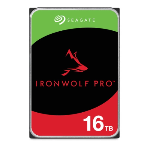 Harde schijf Seagate IronWolf PRO 3.5'' HDD 16TB 7200RPM SATA 6Gb/s 256MB | ST16000NT001