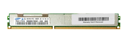 RAM-geheugen 1x 4GB Samsung ECC REGISTERED DDR3 1333MHz PC3-10600 RDIMM | M392B5170EM1-CH9