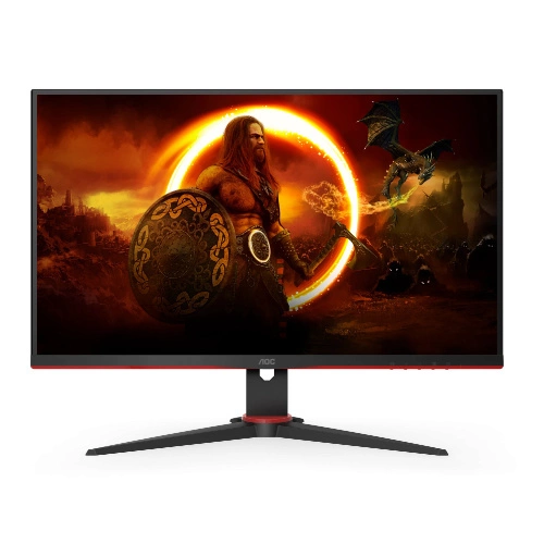 Monitoren 27" AOC Q27G2E/BK 2560 x 1440 QHD 155Hz schermmatrix VA