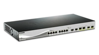 Schakelaar D-Link DXS-1210-12TC 8x 10Gb 2x SFP+ 2x RJ-45/SFP+