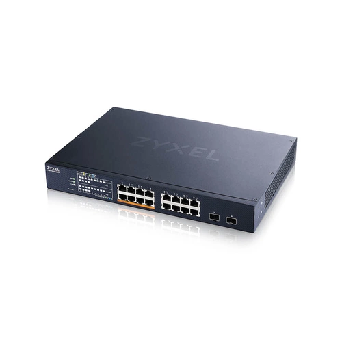Schakelaar Zyxel XMG1915-18EP-EU0101F 16x RJ-45 100/1000/2500 Mbps 2x SFP+ 180 W PoE++