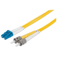 Patchcord INTELLINET ST/UPC-LC/UPC Duplex Single Mode 3 m [dut]