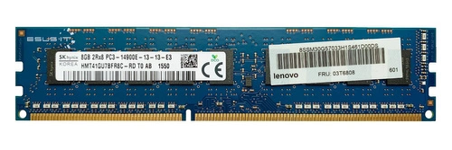 RAM-geheugen 1x 8GB Hynix ECC UNBUFFERED DDR3 2Rx8 1866MHz PC3-14900 UDIMM | HMT41GU7BFR8C-RD