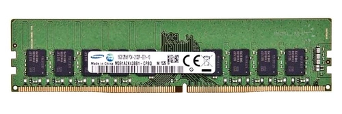RAM-geheugen 1x 16GB Samsung ECC UNBUFFERED DDR4 2133MHz PC4-17000 UDIMM | M391A2K43BB1-CPB