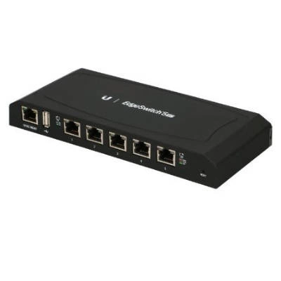 Schakelaar Ubiquiti ES-5XP 1x 10/100 | 5x 10/100/1000