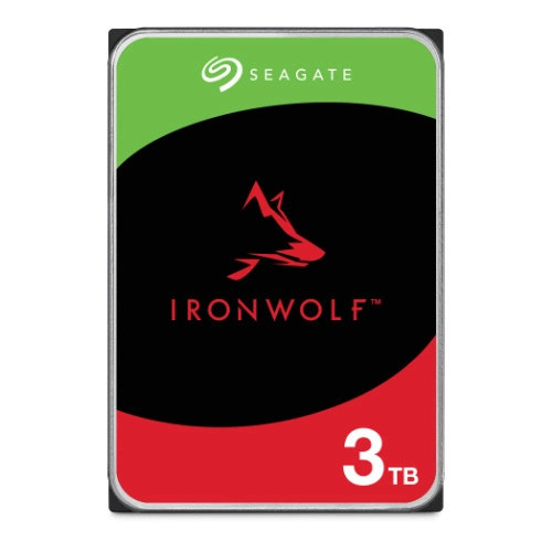 Harde schijf Seagate IronWolf 3.5'' HDD 3TB 5400RPM SATA 6Gb/s 256MB | ST3000VN006