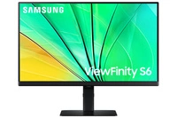 Monitoren 24" Samsung ViewFinity LS24D600EAUXEN S60D 2560 x 1440 QHD 100Hz schermmatrix IPS