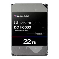Harde schijf Western Digital Ultrastar DC HC580 3.5'' HDD 22TB 7200RPM SATA 6Gb/s 512MB | 0F62785