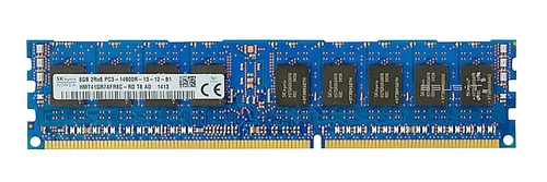 RAM-geheugen 1x 8GB Hynix ECC REGISTERED DDR3 1866MHz PC3-14900 RDIMM | HMT41GR7AFR8C-RD