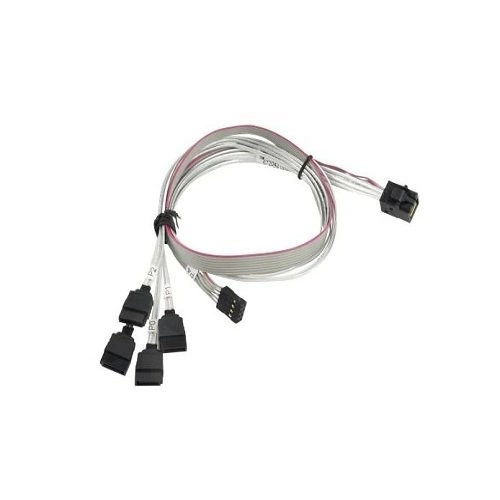 Supermicro Cable Mini SAS HD to 4x SATA 50/50cm | CBL-SAST-0616