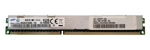 RAM-geheugen 1x 16GB Samsung ECC REGISTERED DDR3 2Rx4 1600MHz PC3-12800 RDIMM | M392B2G70DM0-YK0