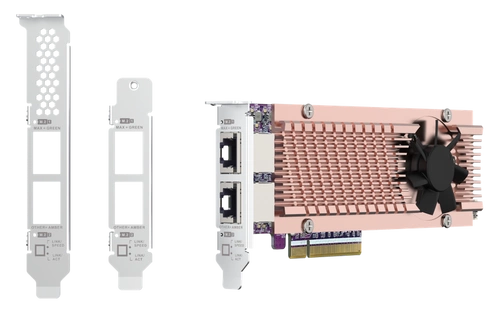 QNAP uitbreidingskaart QM2-2P410G2T