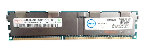 RAM-geheugen 1x 16GB Hynix ECC REGISTERED DDR3 4Rx4 1066MHz PC3-8500 RDIMM | HMT42GR7BMR4C-G7