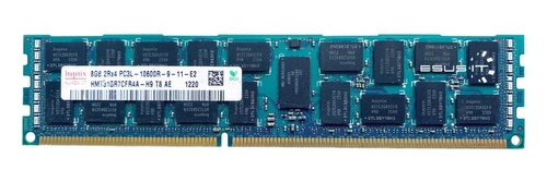 RAM-geheugen 1x 8GB Hynix ECC REGISTERED DDR3 2Rx4 1333MHz PC3-10600 RDIMM | HMT31GR7CFR4A-H9