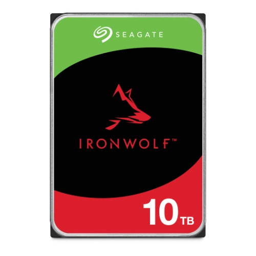 Harde schijf Seagate IronWolf PRO 3.5'' HDD 10TB 7200RPM SATA 6Gb/s 256MB | ST10000NT001