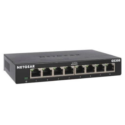 Schakelaar Netgear GS308-300PES 8x 10/100/1000
